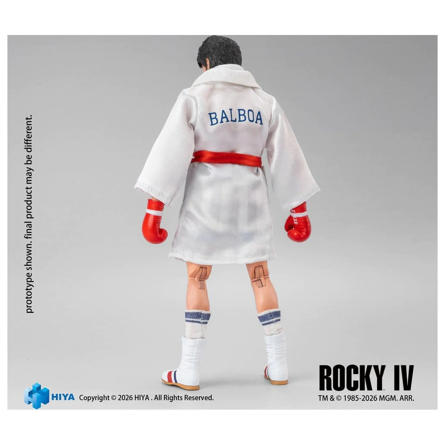 Rocky IV Exquisite Super Series Action Figur 1/12 Rocky Boxer Version 16 cm Produktfoto