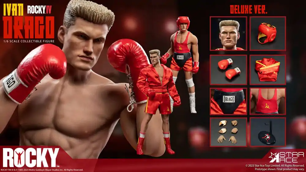 Rocky IV Actionfigur 1/6 Ivan Drago Deluxe Ver. 32 cm termékfotó