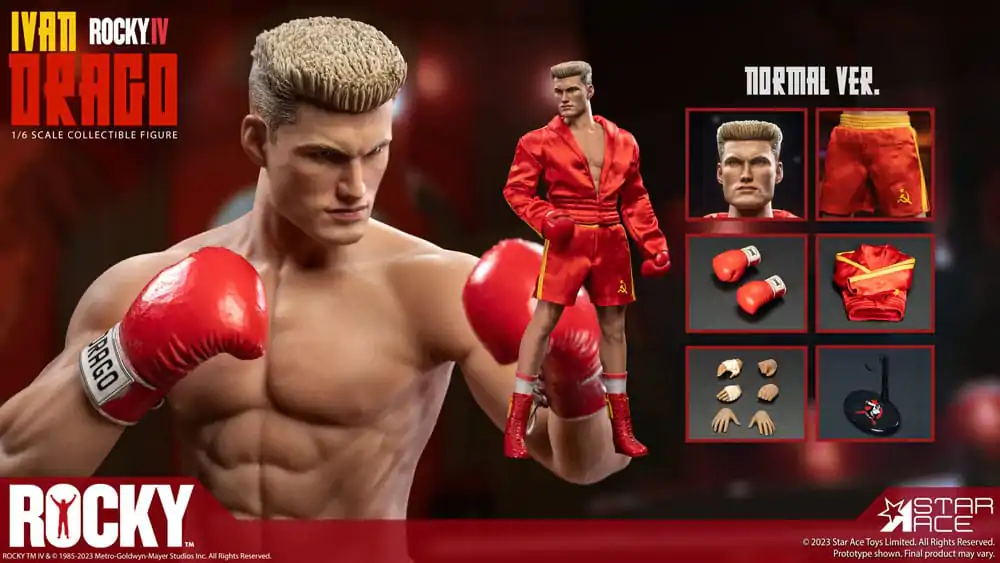 Rocky IV Actionfigur 1/6 Ivan Drago Deluxe Ver. 32 cm termékfotó