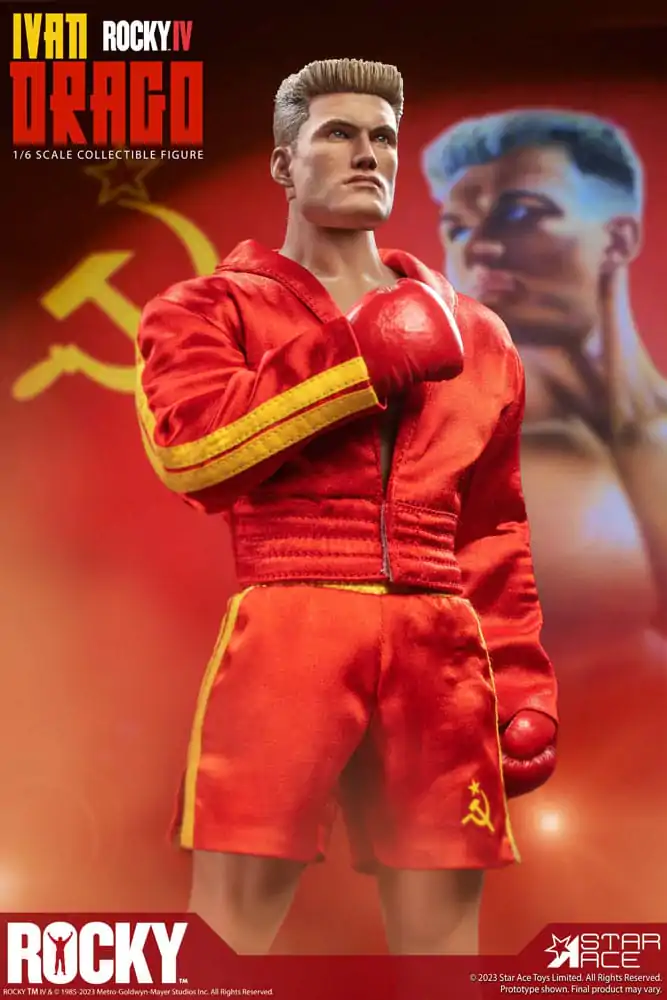 Rocky IV Actionfigur 1/6 Ivan Drago Deluxe Ver. 32 cm termékfotó