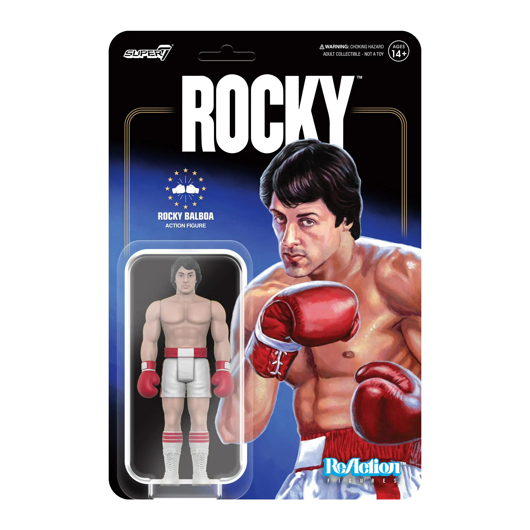 Rocky  ReAction Actionfigur Rocky Balboa 10 cm termékfotó
