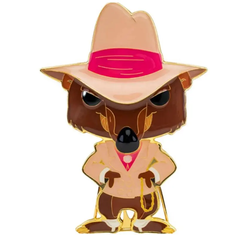 Roger Rabbit POP! Ansteck-Pin Smarty Weasel 10 cm Produktfoto