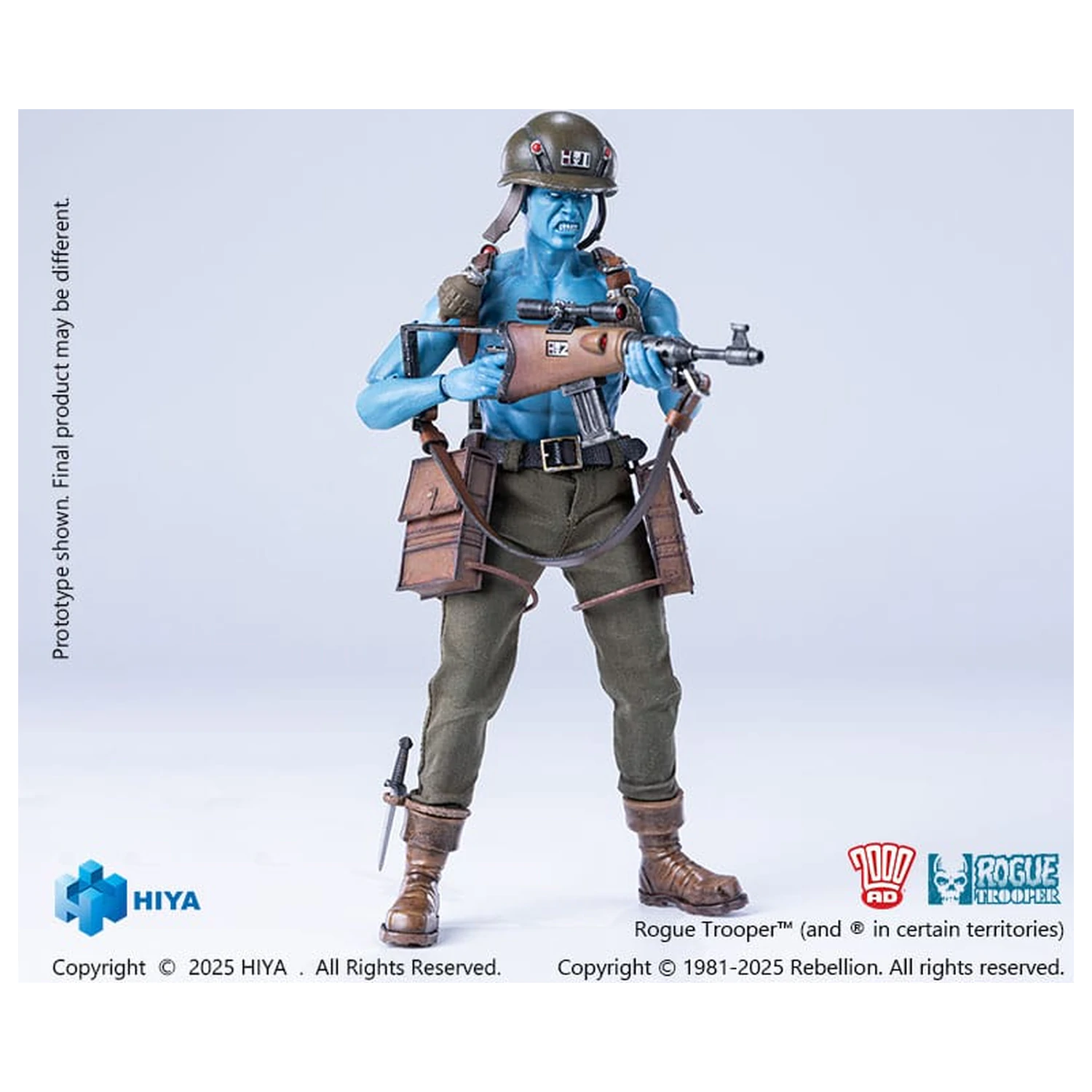 Rogue Trooper Exquisite Super Series  Action Figur 1/12 Rogue Trooper 16 cm Produktfoto