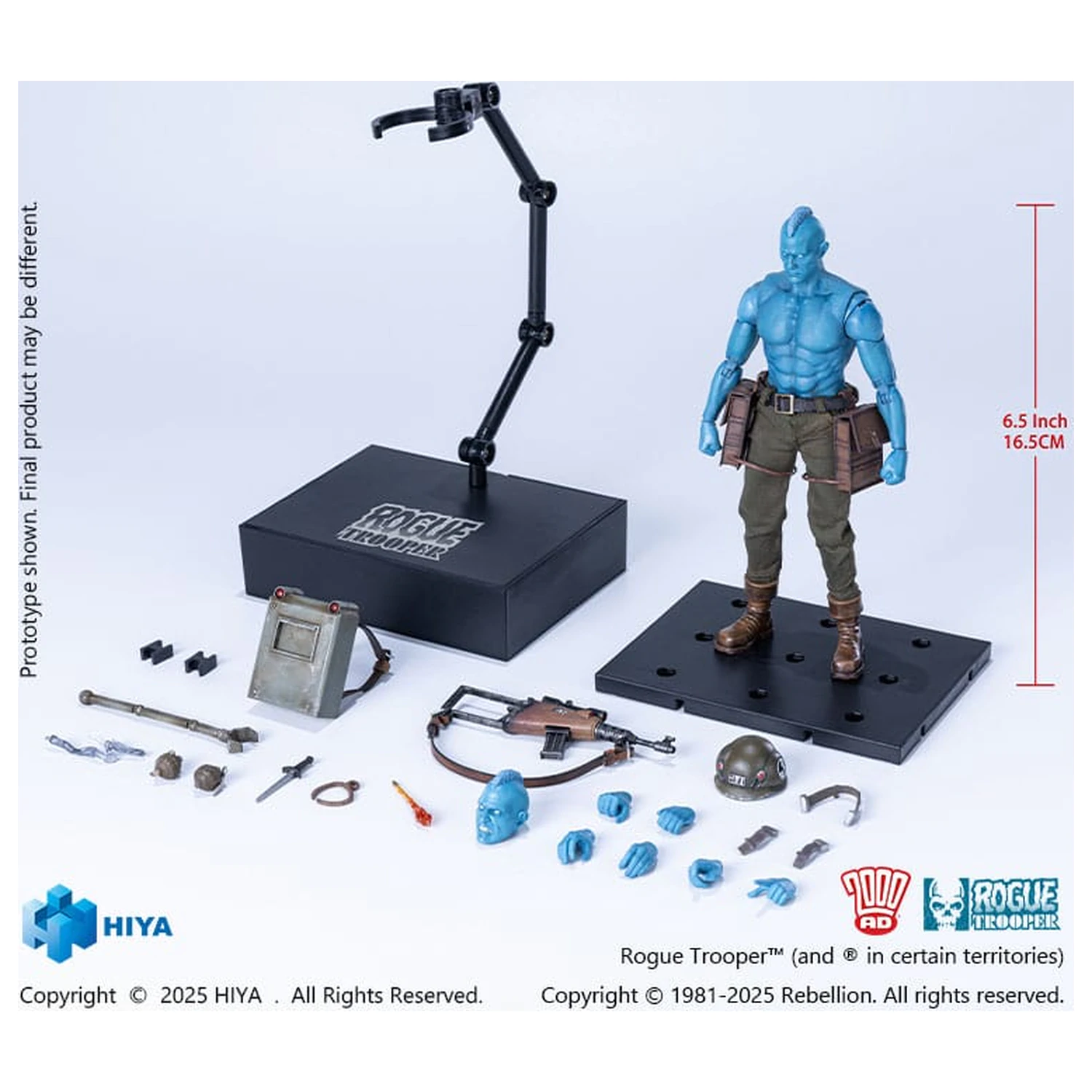 Rogue Trooper Exquisite Super Series  Action Figur 1/12 Rogue Trooper 16 cm Produktfoto