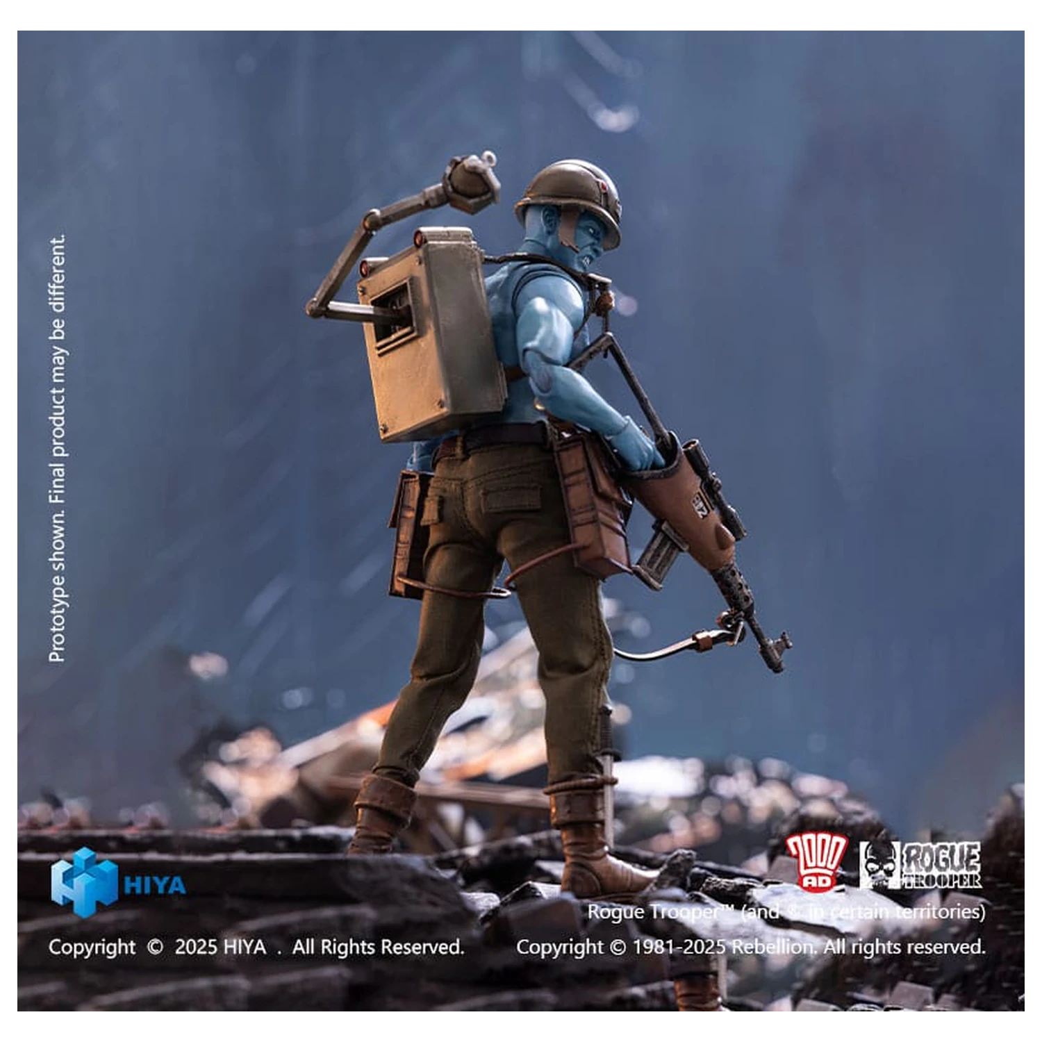 Rogue Trooper Exquisite Super Series  Action Figur 1/12 Rogue Trooper 16 cm Produktfoto