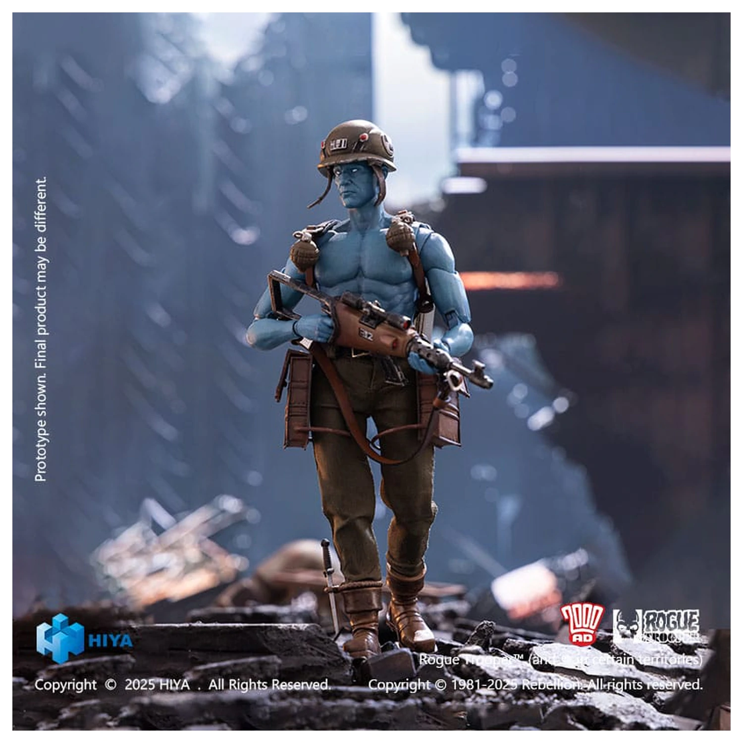 Rogue Trooper Exquisite Super Series  Action Figur 1/12 Rogue Trooper 16 cm Produktfoto