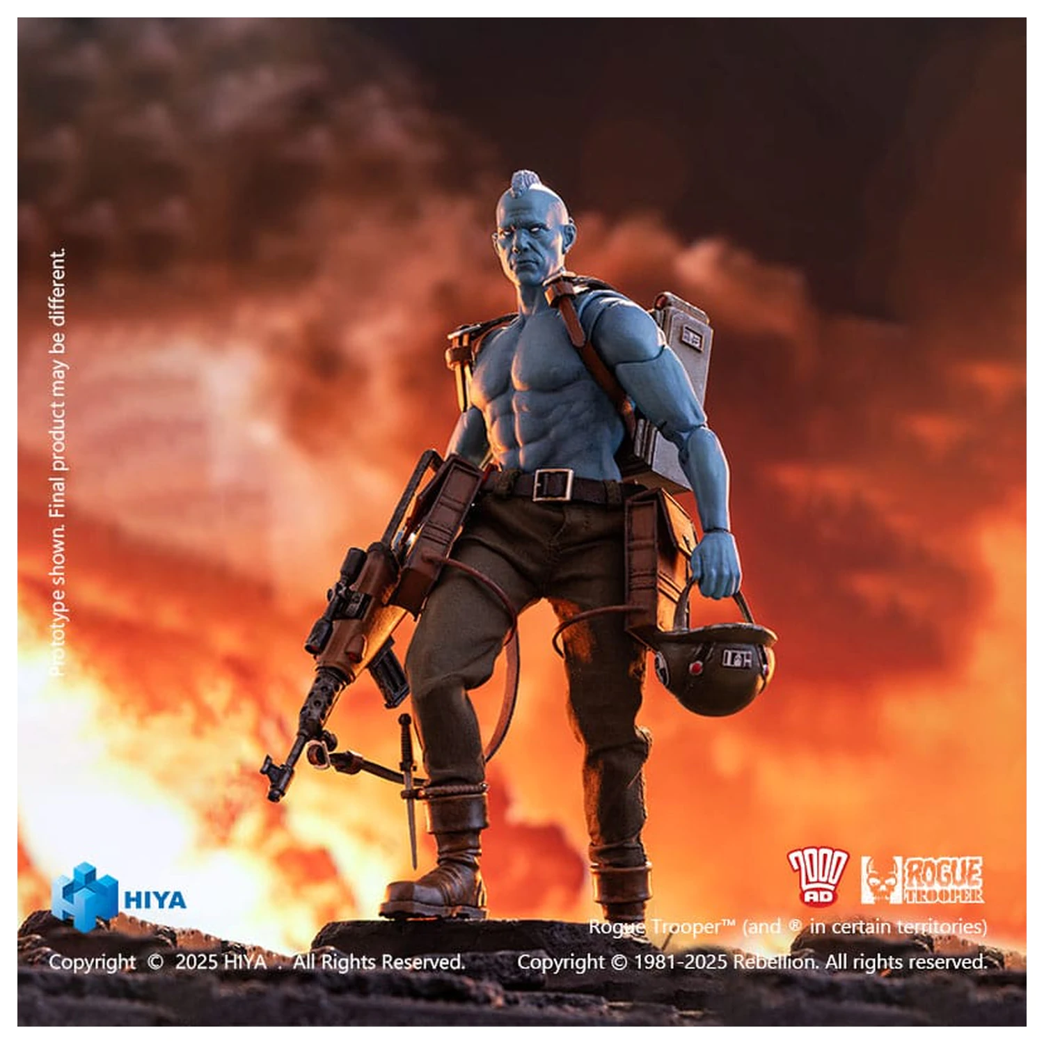 Rogue Trooper Exquisite Super Series  Action Figur 1/12 Rogue Trooper 16 cm Produktfoto