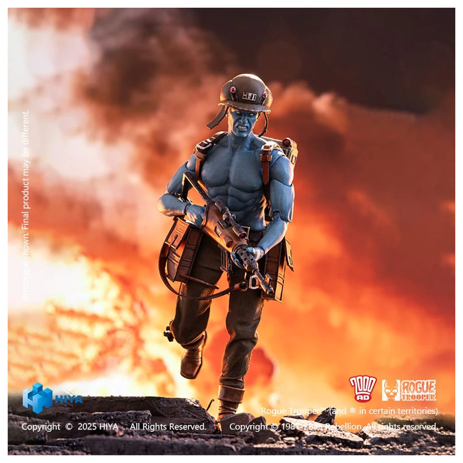 Rogue Trooper Exquisite Super Series  Action Figur 1/12 Rogue Trooper 16 cm Produktfoto