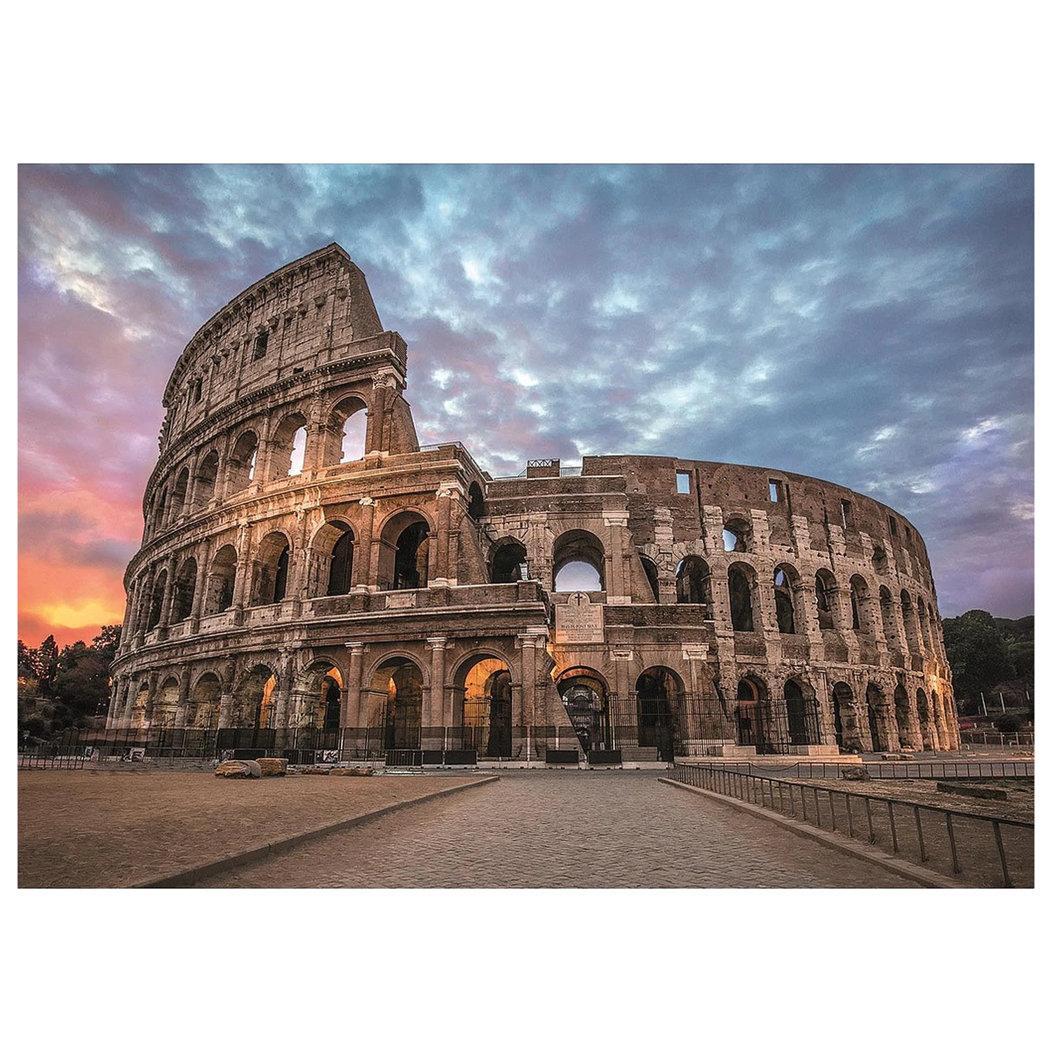 Rome Colosseum Sunrise 3000-teiliges Puzzle Produktfoto