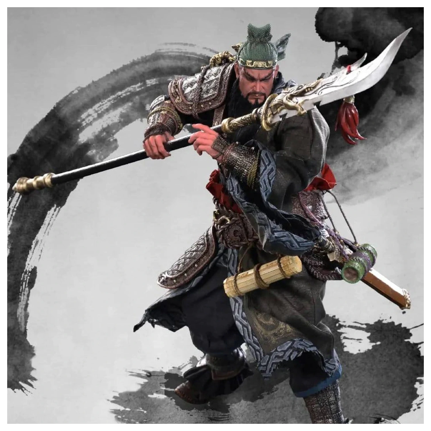 Romance of the Three Kingdoms Actionfigur 1/12 Ode of Heroes: Guan Yu (Deluxe) 17 cm Produktfoto