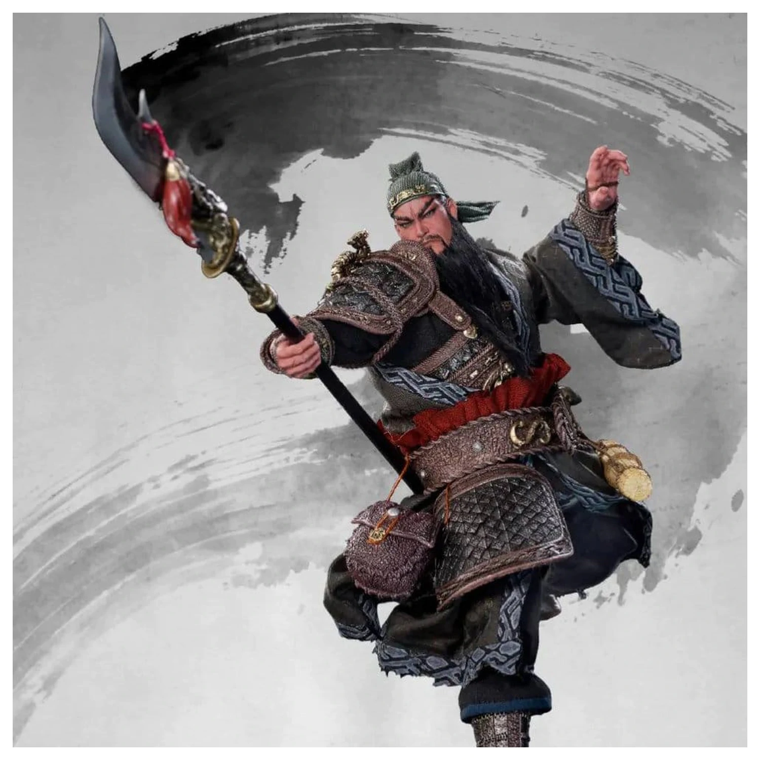 Romance of the Three Kingdoms Actionfigur 1/12 Ode of Heroes: Guan Yu (Deluxe) 17 cm Produktfoto