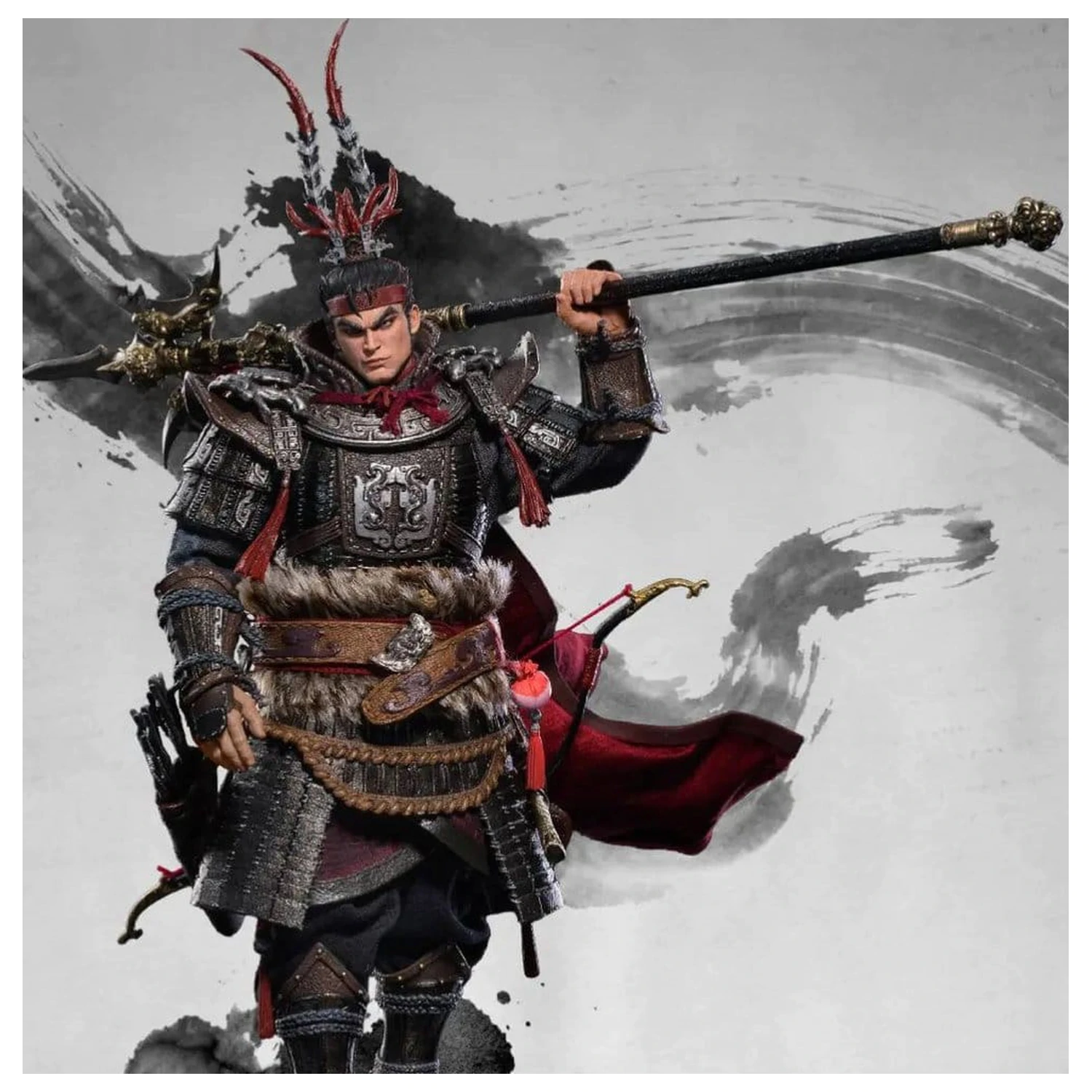 Romance of the Three Kingdoms Actionfigur 1/12 Ode of Heroes: Lu Bu (Deluxe) 17 cm Produktfoto