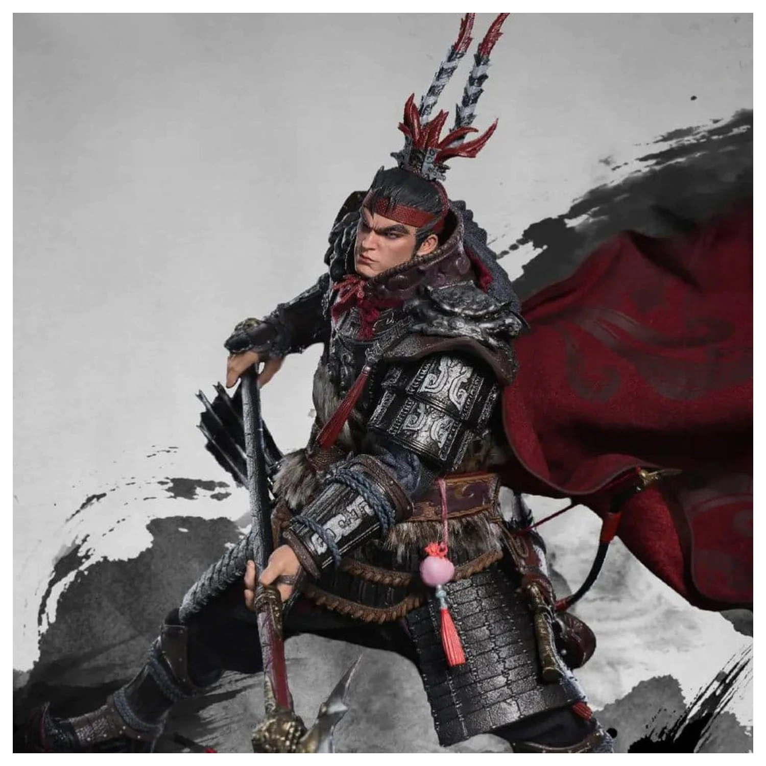 Romance of the Three Kingdoms Actionfigur 1/12 Ode of Heroes: Lu Bu (Deluxe) 17 cm Produktfoto