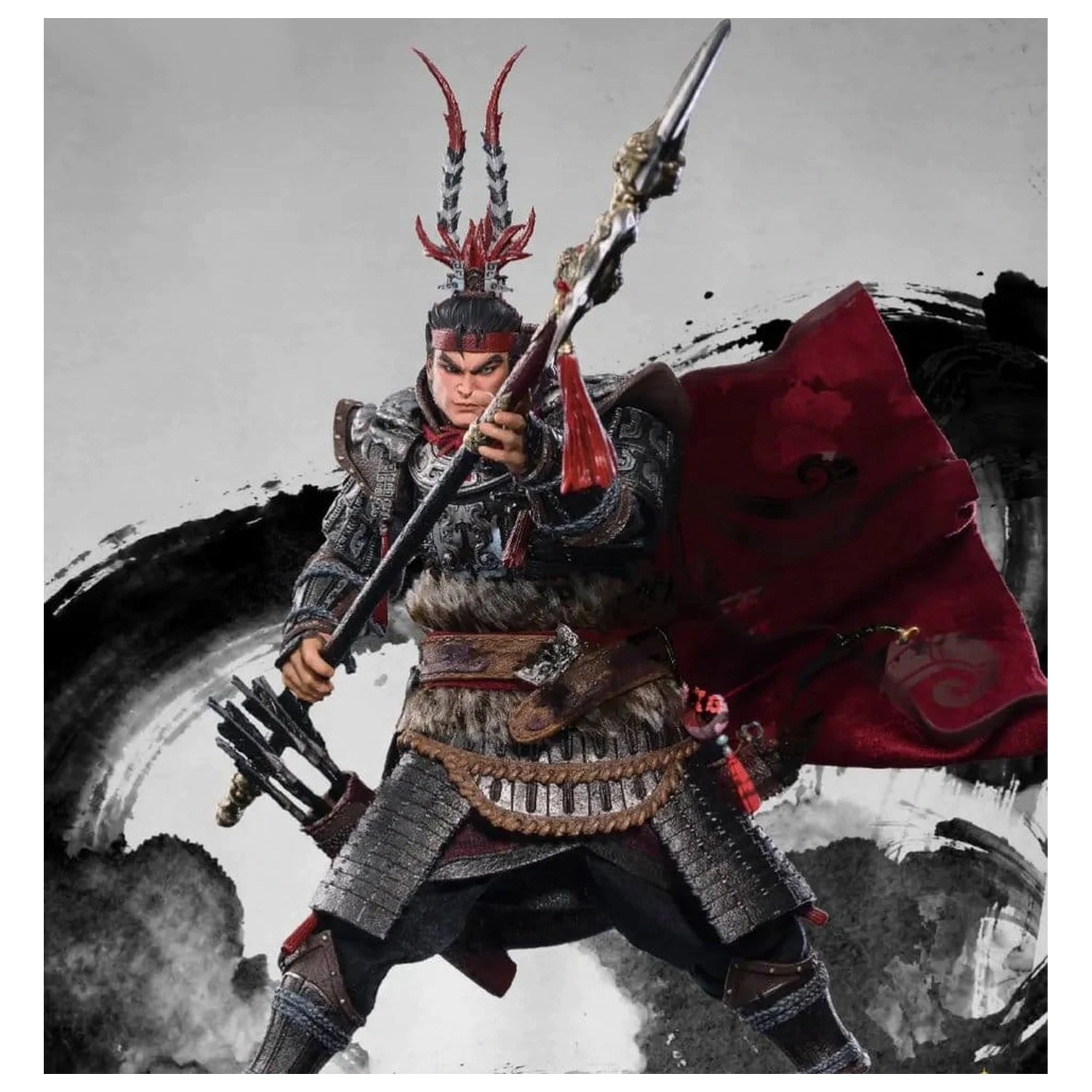 Romance of the Three Kingdoms Actionfigur 1/12 Ode of Heroes: Lu Bu (Deluxe) 17 cm Produktfoto