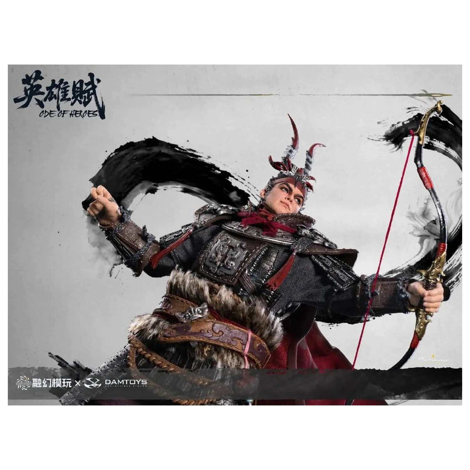 Romance of the Three Kingdoms Actionfigur 1/12 Ode of Heroes: Lu Bu (Deluxe) 17 cm Produktfoto