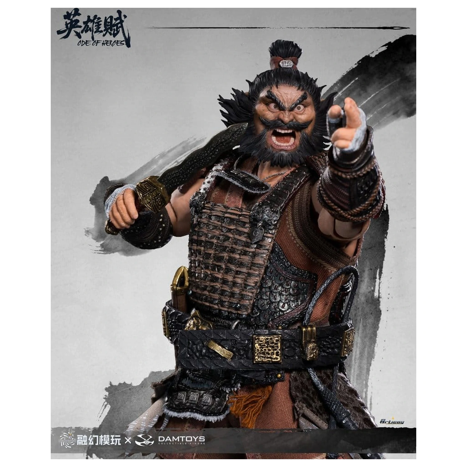 Romance of the Three Kingdoms Actionfigur 1/12 Ode of Heroes: Zhang Fei (Deluxe) 16 cm Produktfoto