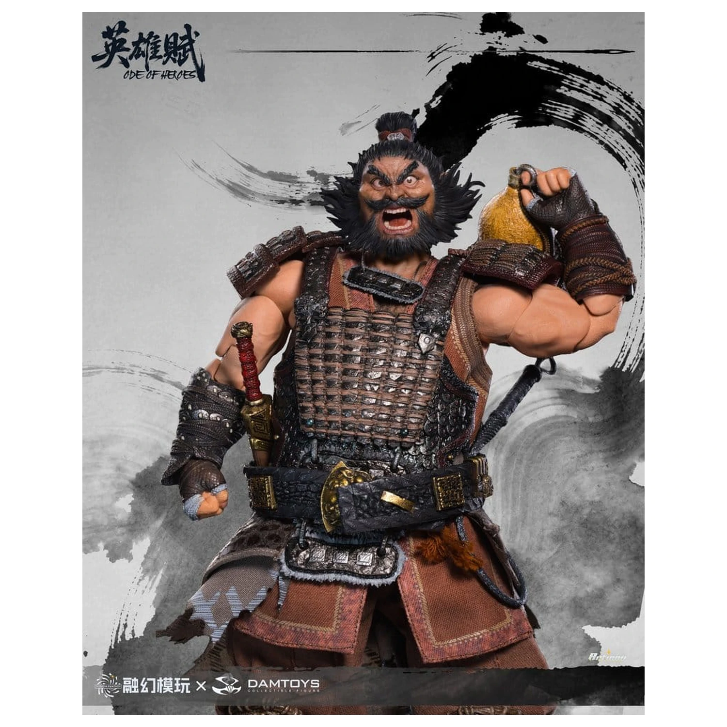 Romance of the Three Kingdoms Actionfigur 1/12 Ode of Heroes: Zhang Fei (Deluxe) 16 cm Produktfoto