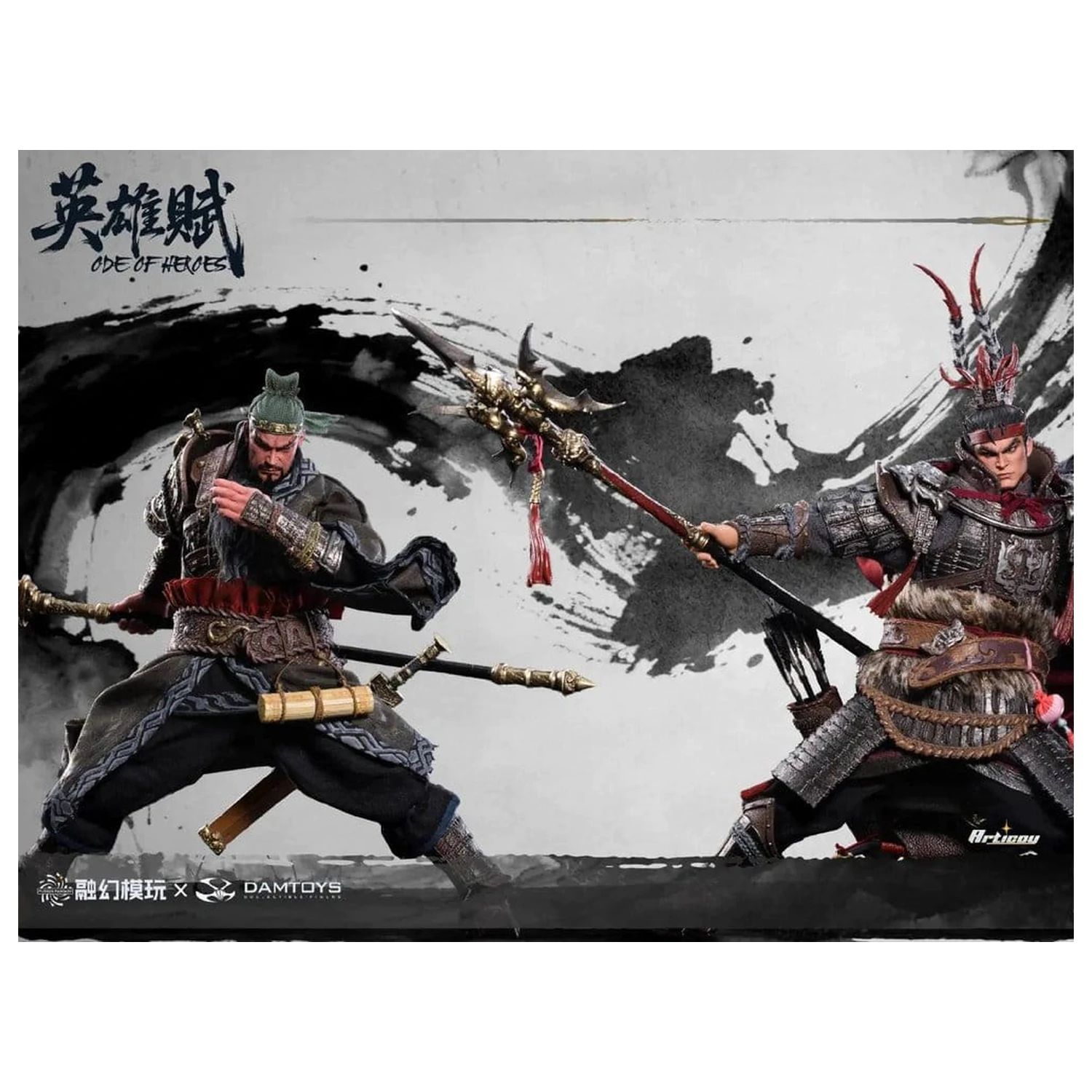 Romance of the Three Kingdoms Sammler-Set Actionfiguren 1/12 Ode of Heroes (Deluxe) Produktfoto
