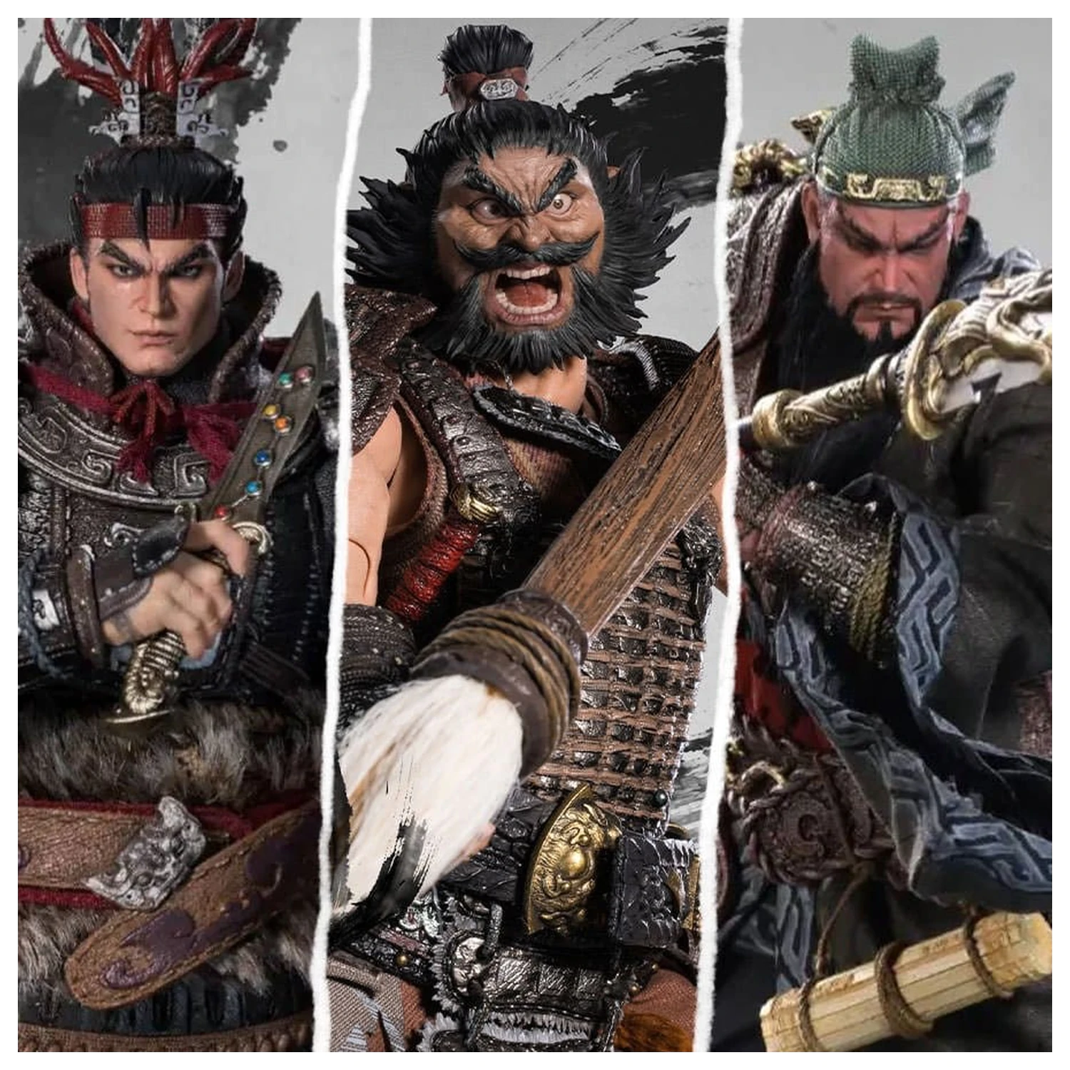 Romance of the Three Kingdoms Sammler-Set Actionfiguren 1/12 Ode of Heroes (Deluxe) Produktfoto