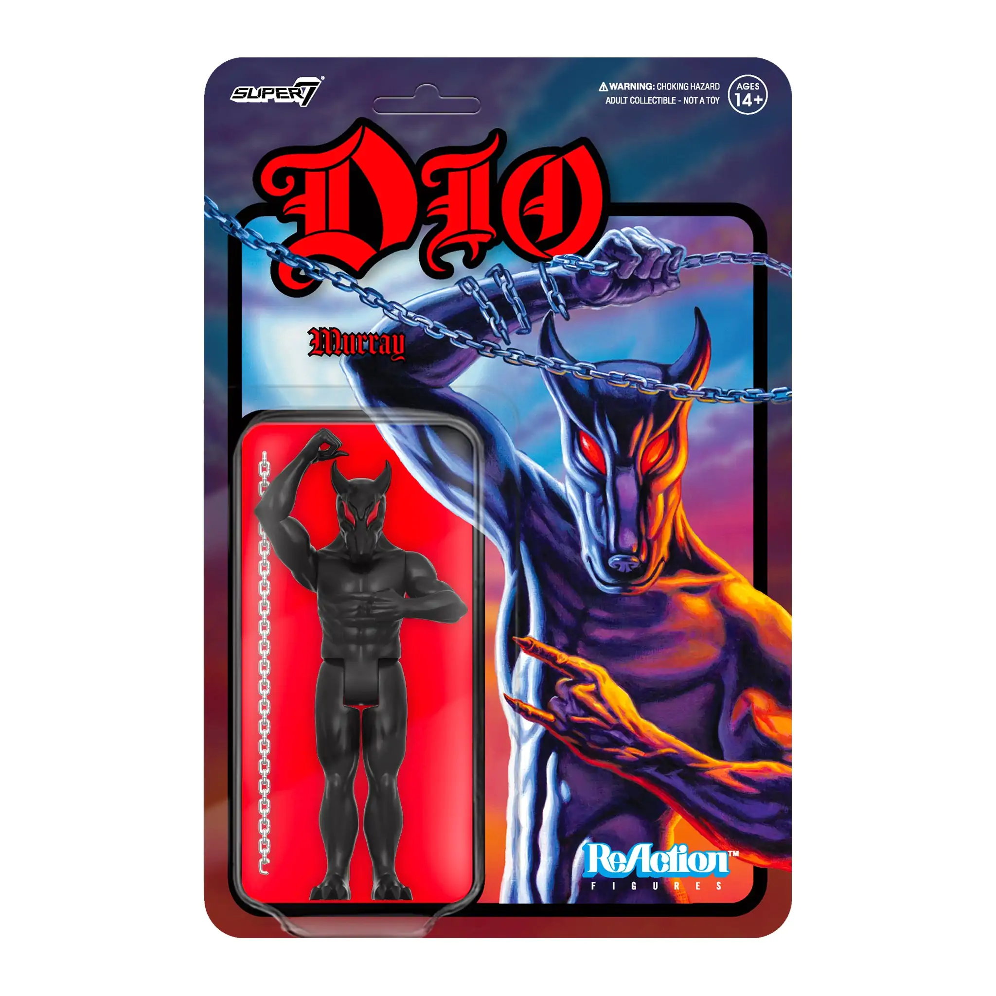 Ronnie James Dio  ReAction Actionfigur Murray 10 cm Produktfoto