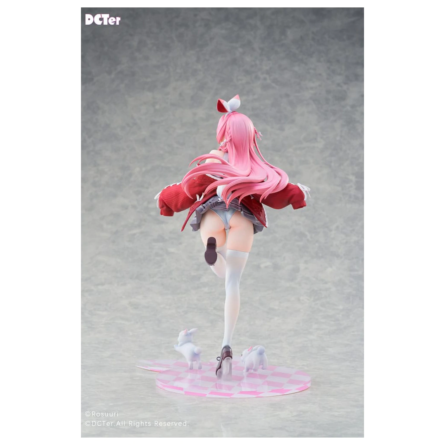 Rosuuri Original Character PVC Statue 1/7 White Rabbit Rosu Freizeitkleidung Ver. 25 cm Produktfoto