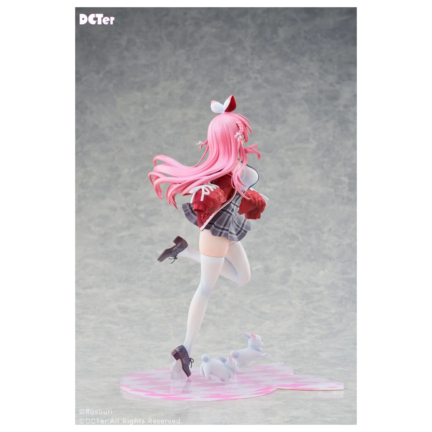 Rosuuri Original Character PVC Statue 1/7 White Rabbit Rosu Freizeitkleidung Ver. 25 cm Produktfoto