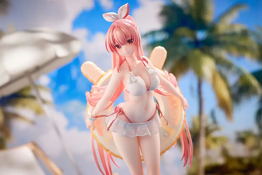 Rosuuri Original Character PVC Statue 1/7 White Rabbit Rosu: Swimsuit Ver. 25 cm Produktfoto