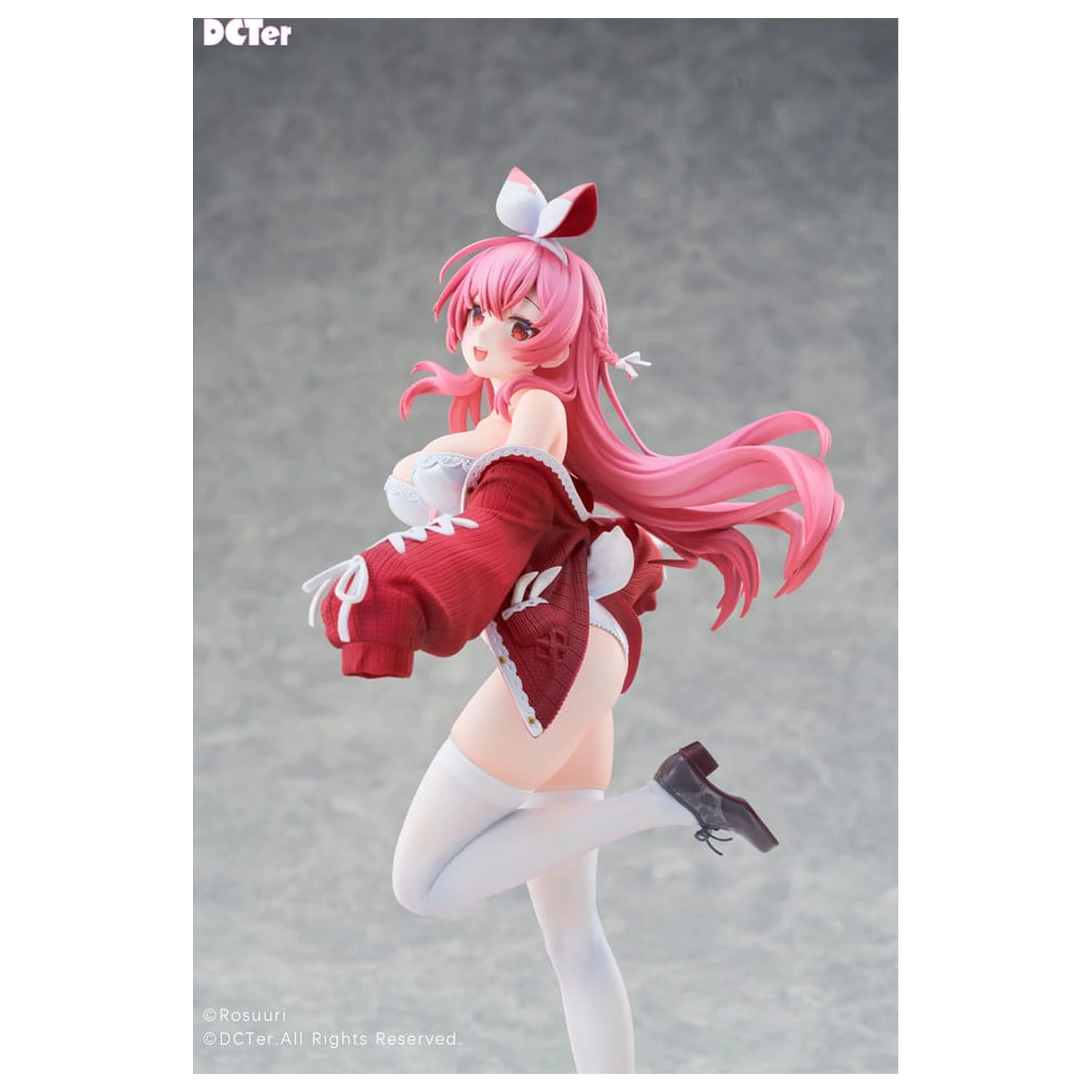 Rosuuri Original Character PVC Statue 1/7 White Rabbit Rosu Swimsuit Ver. 25 Zentimeter Produktfoto