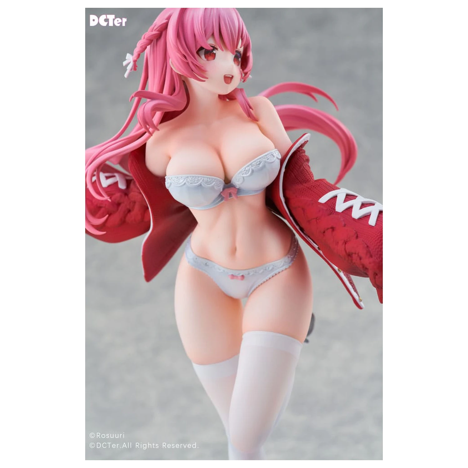 Rosuuri Original Character PVC Statue 1/7 White Rabbit Rosu Swimsuit Ver. 25 Zentimeter Produktfoto