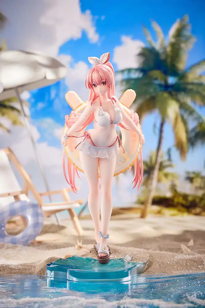 Rosuuri Original Character PVC Statue 1/7 White Rabbit Rosu: Swimsuit Ver. 25 cm Produktfoto