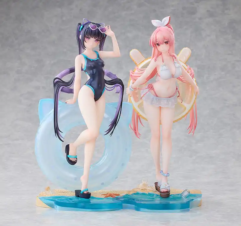 Rosuuri Original Character PVC Statue 1/7 White Rabbit Rosu: Swimsuit Ver. 25 cm Produktfoto