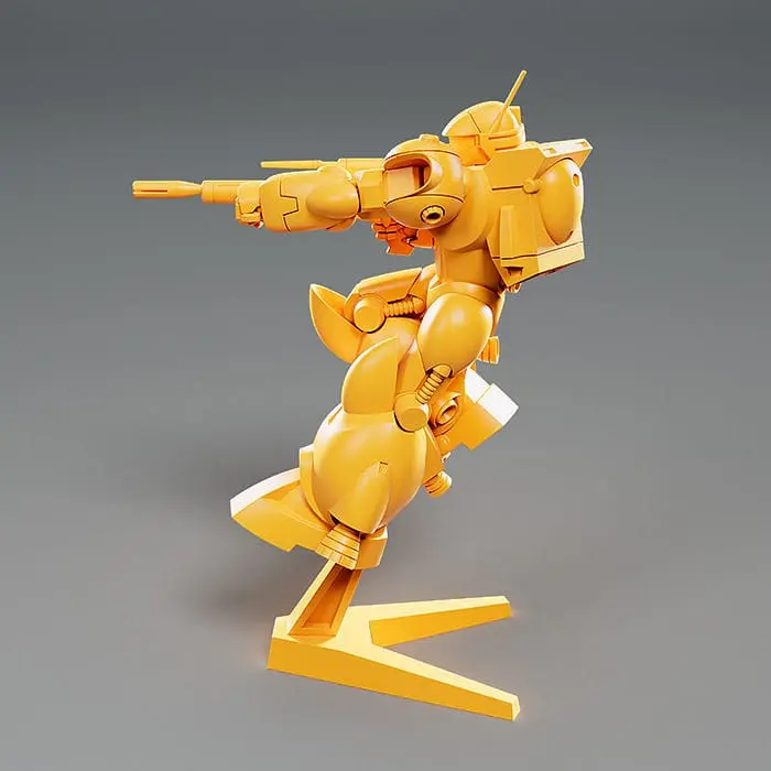 runden Vernian Vifam Plastikmodellbausatzs PLAMAX MF-77 minimum factory Vifam &amp; Wug: Alternate Color Ver. 7 cm Produktfoto