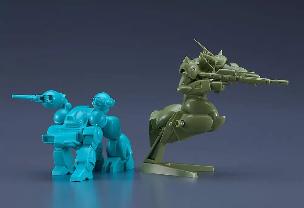 Round Vernian Vifam Plastic Model Kits PLAMAX MF-82 minimum factory Neofam &amp; Dizzo: Another Color Ver. 8 cm Produktfoto