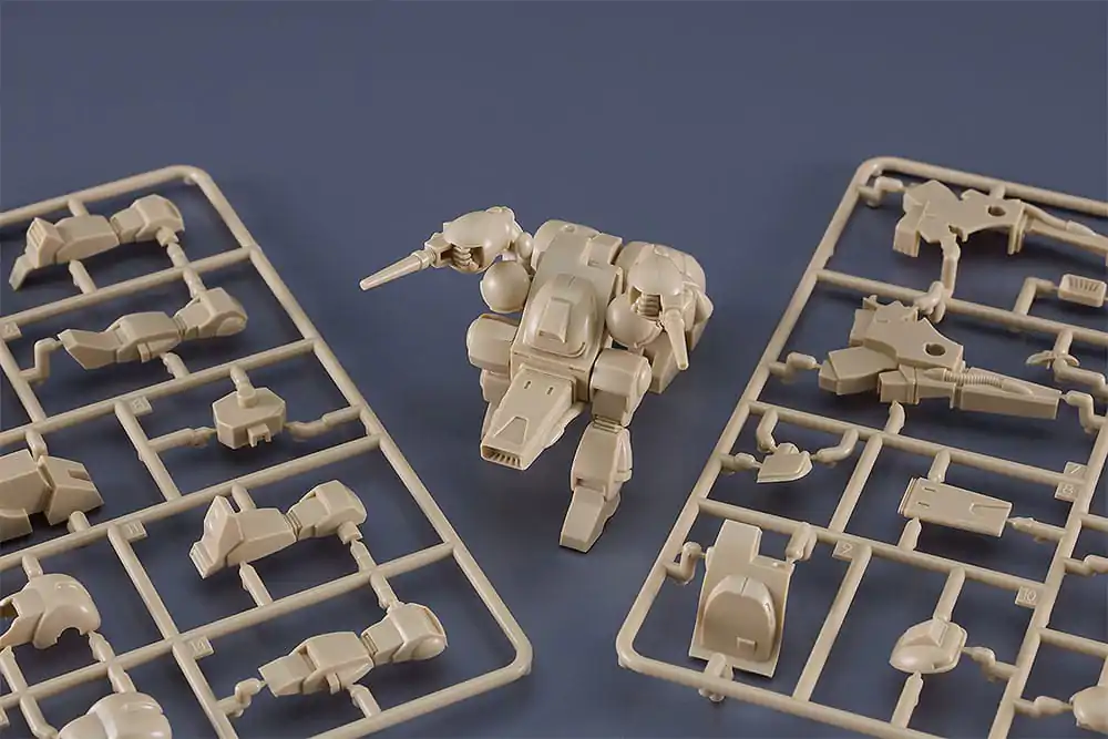 Round Vernian Vifam Plastic Model Kits PLAMAX MF-82 minimum factory Neofam &amp; Dizzo: Round Vernian Ver. 8 cm Produktfoto