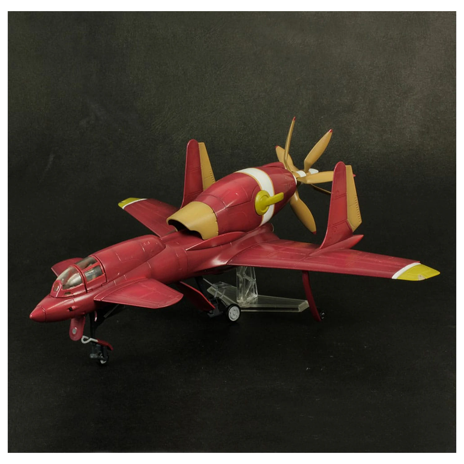 Royal Space Force: The Wings of Honnêamise Plastikmodellbausatz 1/72 Honneamise Oukoku Air Force Fighter Schira-DOW 3rd (Einsitzer Typ) 21 cm Produktfoto