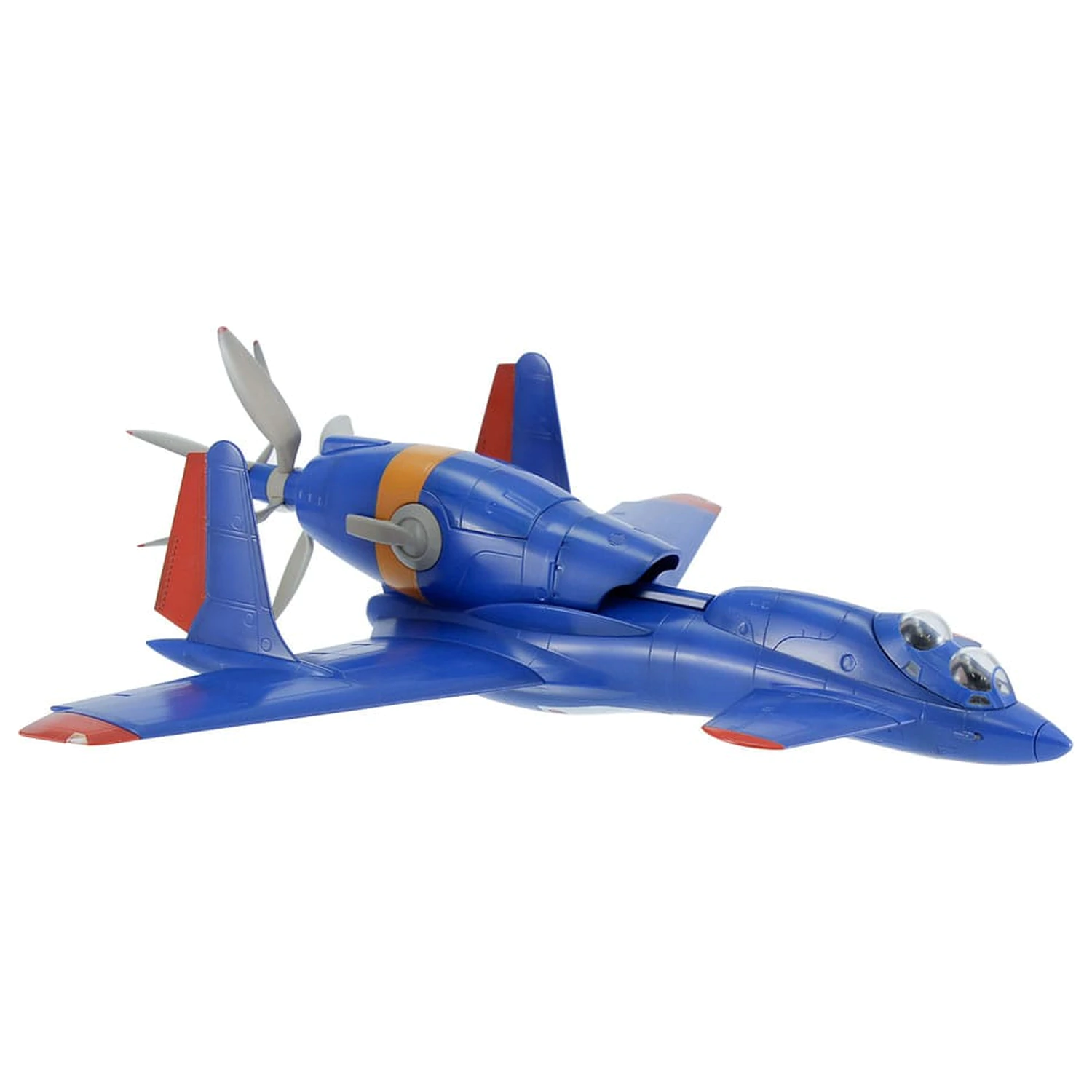 Royal Space Force: The Wings of Honnêamis Plastic Modellbausatz 1/72 Honneamise Oukoku Air Force Fighter Schira-DOW 3rd (Zweisitzer) 21 cm Produktfoto