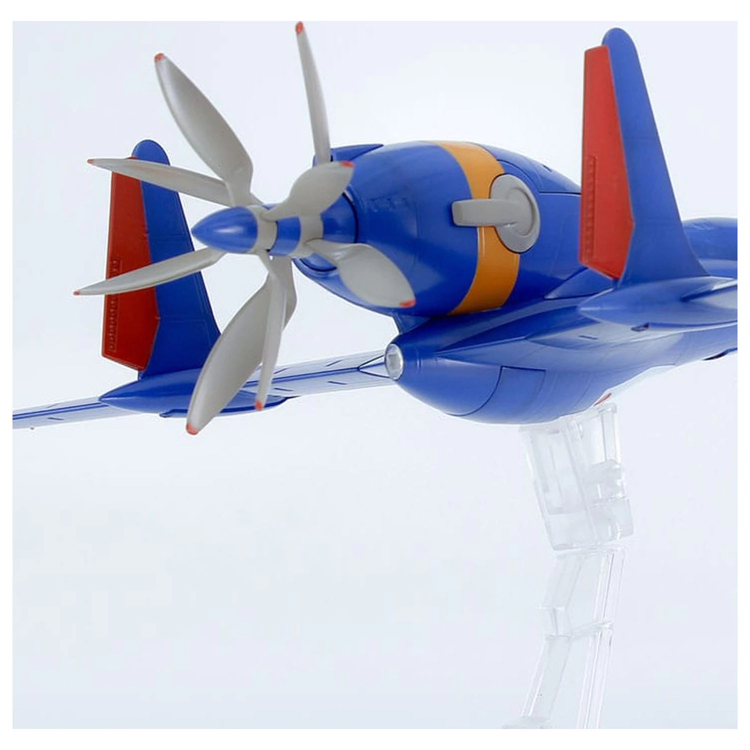 Royal Space Force: The Wings of Honnêamis Plastic Modellbausatz 1/72 Honneamise Oukoku Air Force Fighter Schira-DOW 3rd (Zweisitzer) 21 cm Produktfoto