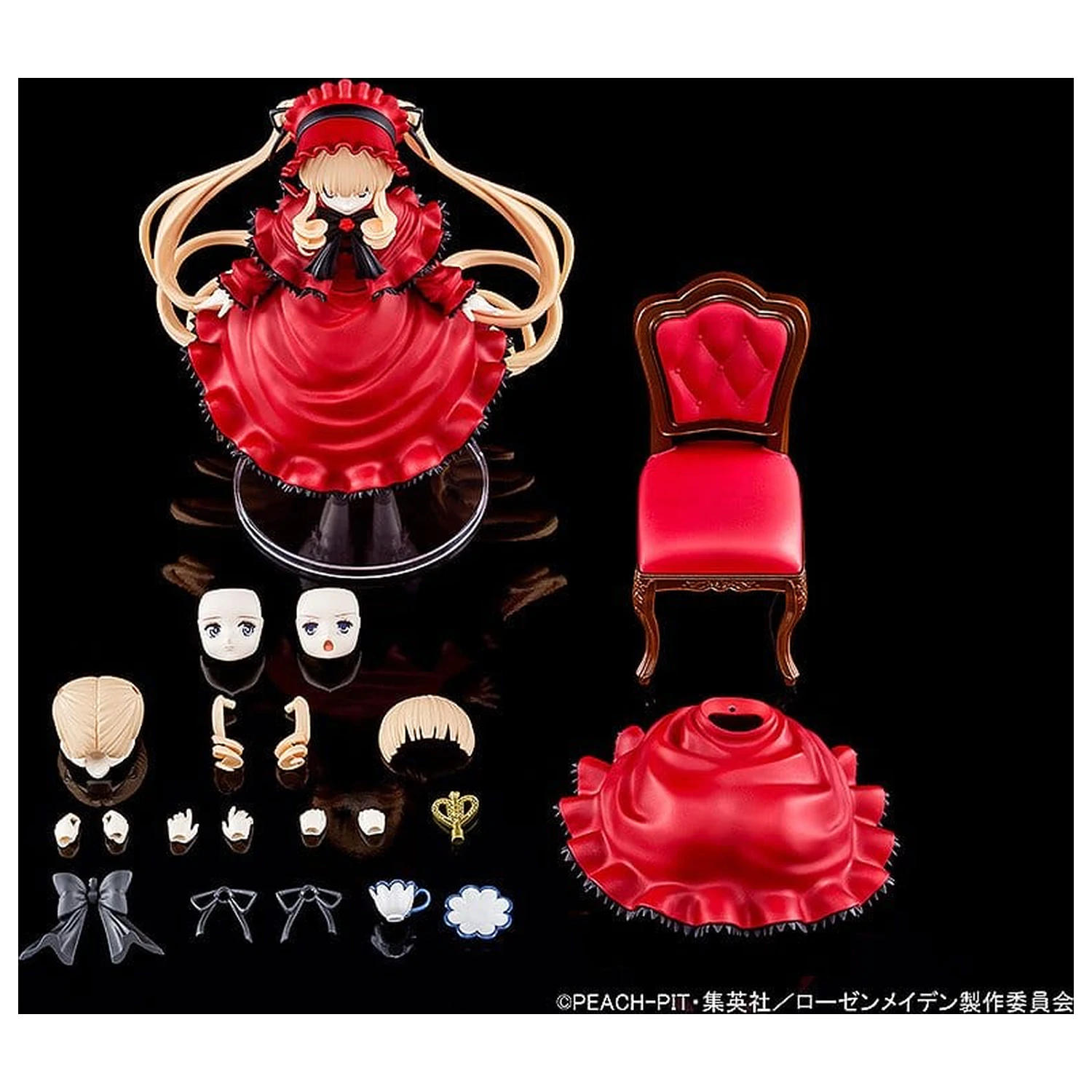 Rozen Maiden Plastikmodellbausatz Shinku (Standard Version) 13 cm Produktfoto