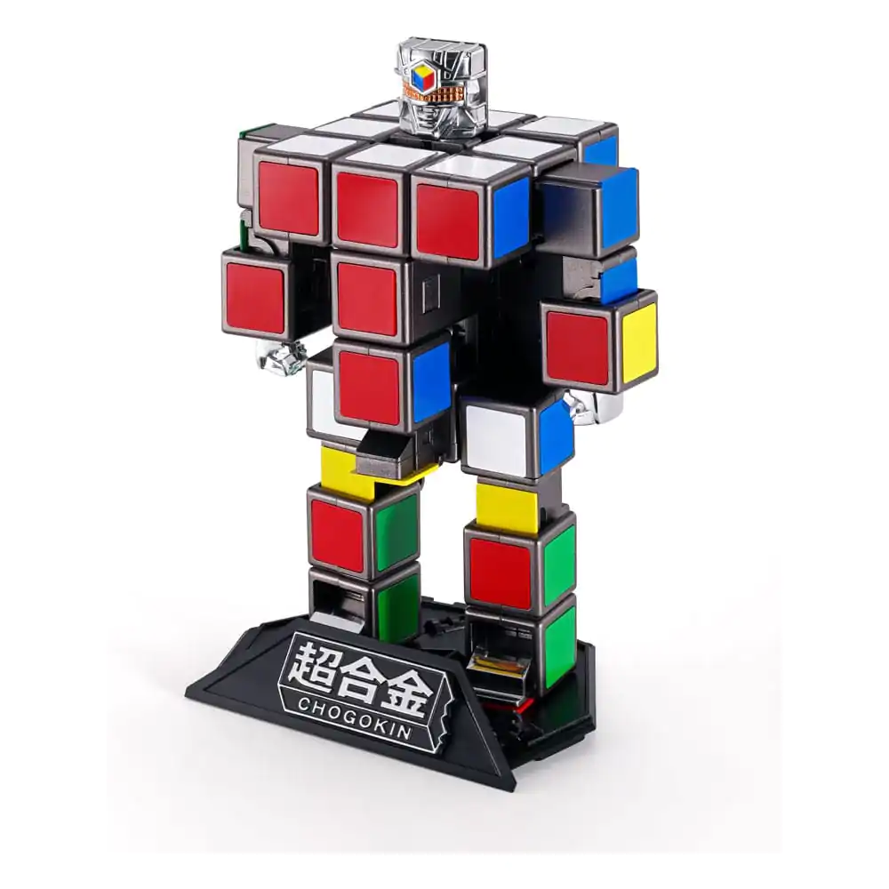 Rubik´s Cube Soul of Chogokin Diecast Actionfigur Rubik´s Cube Robo 15 cm termékfotó