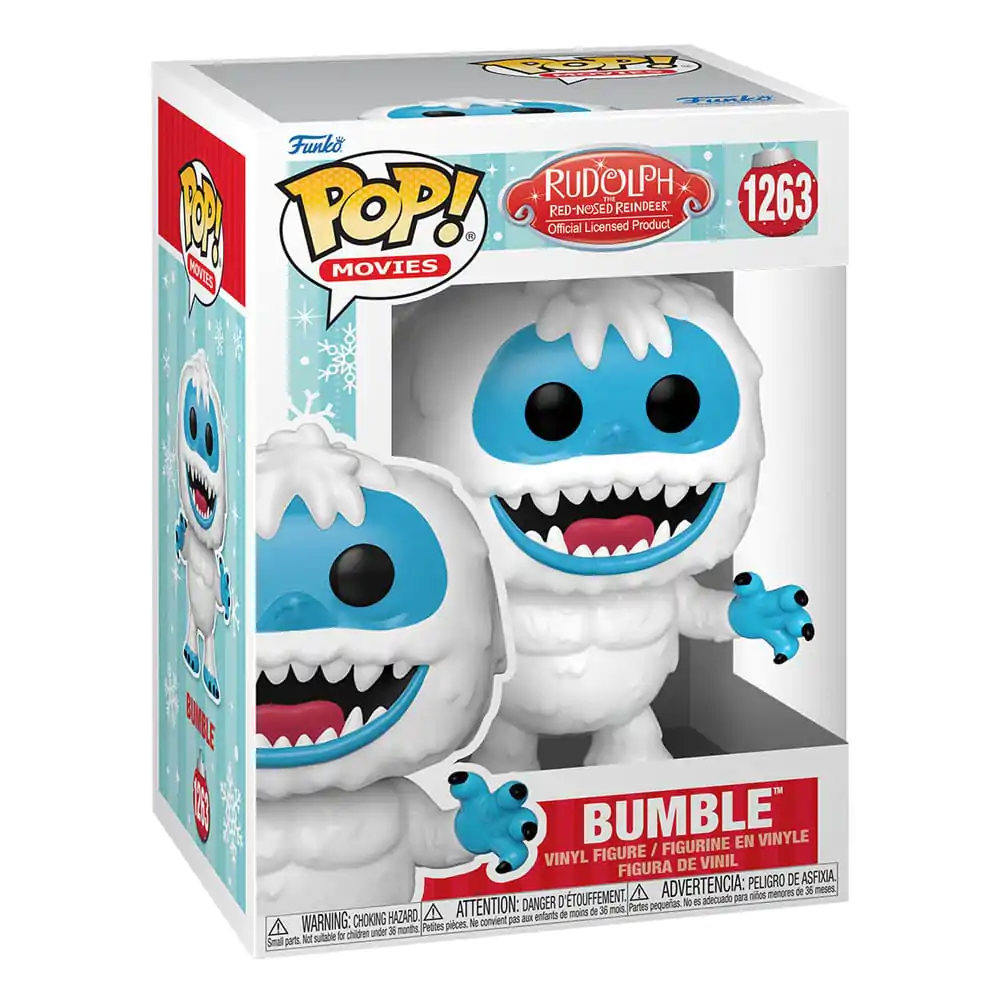 Rudolph the Red-Nosed Reindeer POP! Movies Vinyl Figur Bumble 9 cm termékfotó