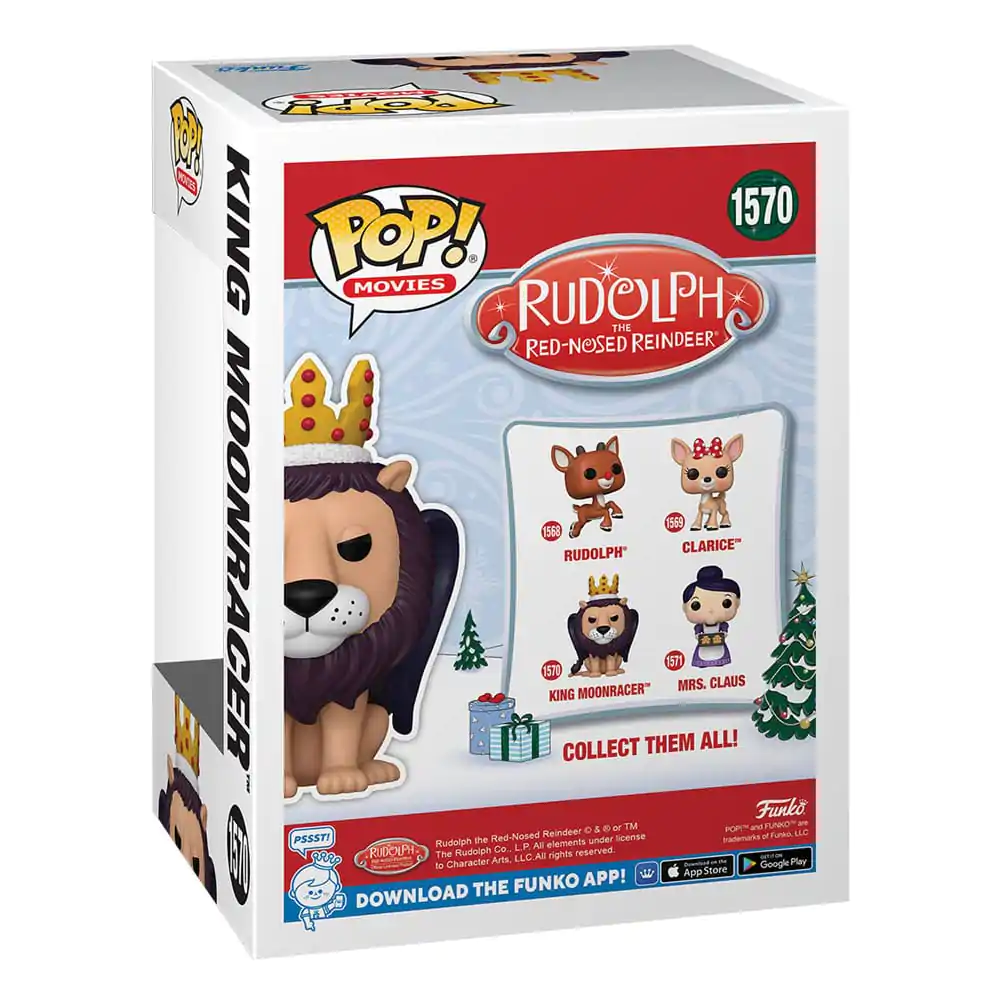 Rudolph mit der roten Nase Funko POP! Movies Vinyl Figur King Moonracer 9 cm termékfotó