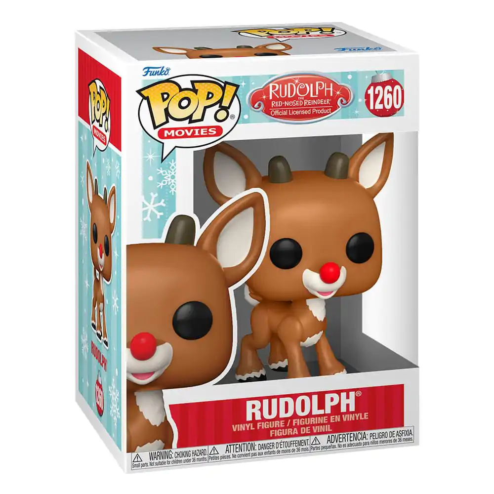 Rudolph the Red-Nosed Reindeer POP! Movies Vinyl Figur Rudolph 9 cm termékfotó