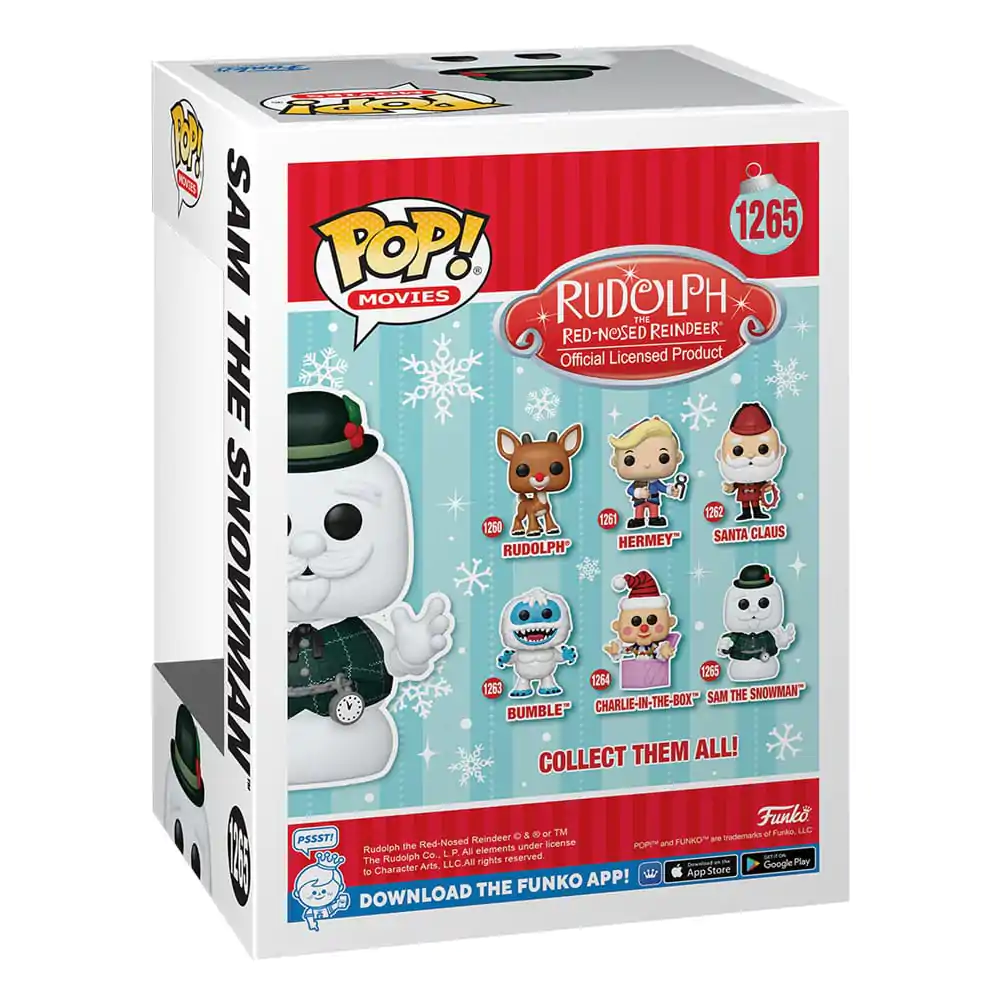 Rudolph the Red-Nosed Reindeer POP! Movies Vinyl Figur Sam the Snowman 9 cm termékfotó