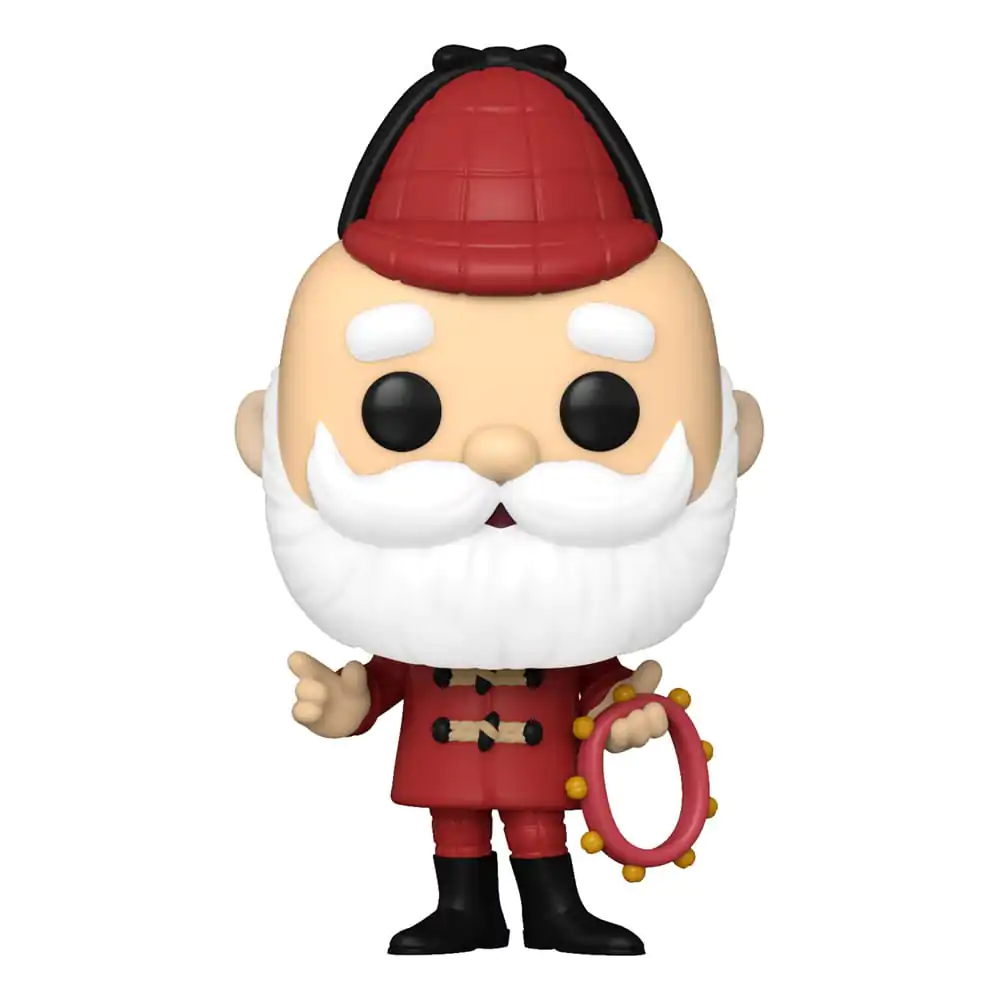 Rudolph the Red-Nosed Reindeer POP! Movies Vinyl Figur Santa (Off Season) 9 cm termékfotó