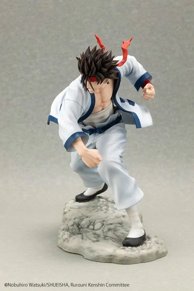 Rurouni Kenshin ARTFXJ Statue 1/8 Sanosuke Sagara 18 cm termékfotó