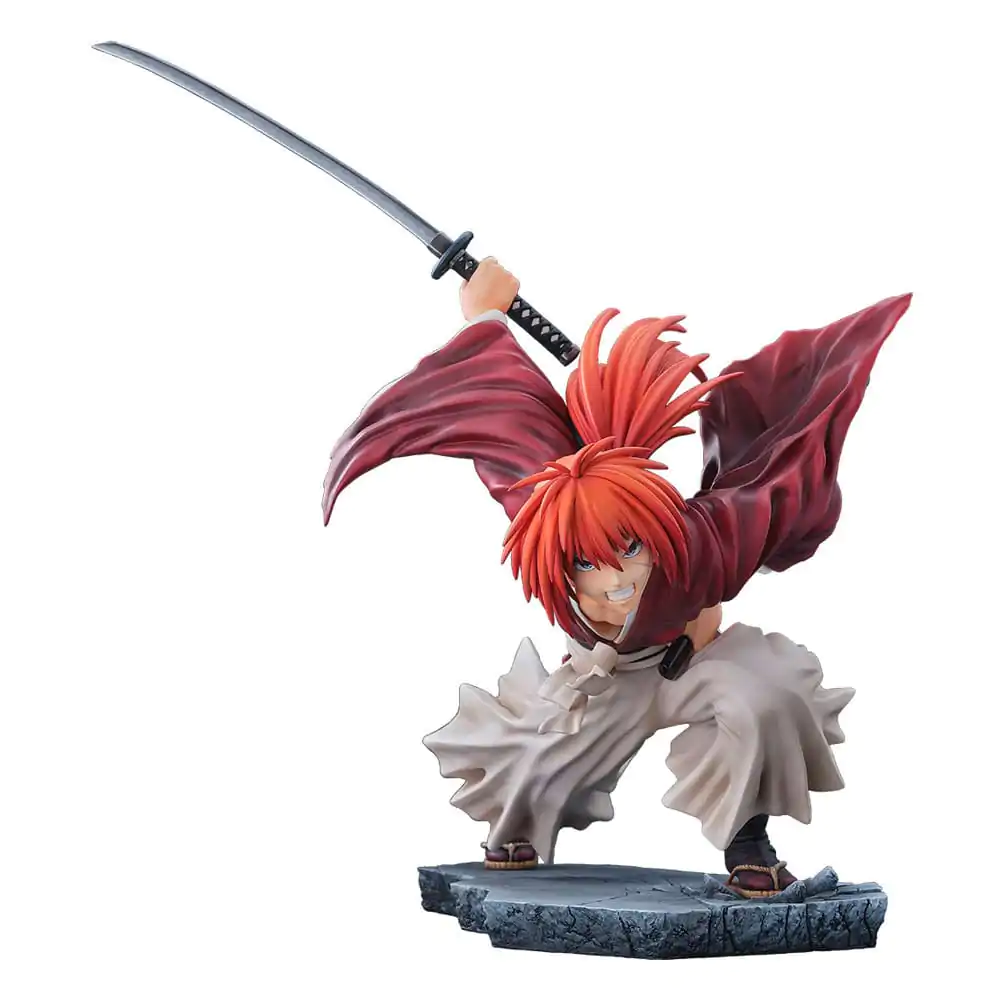 Rurouni Kenshin: Meiji Kenkaku Romantan Kyoto Douran PVC Statue 1/6 Kenshin Himura Amakakeruryuunohirameki Ver. 26 cm Produktfoto
