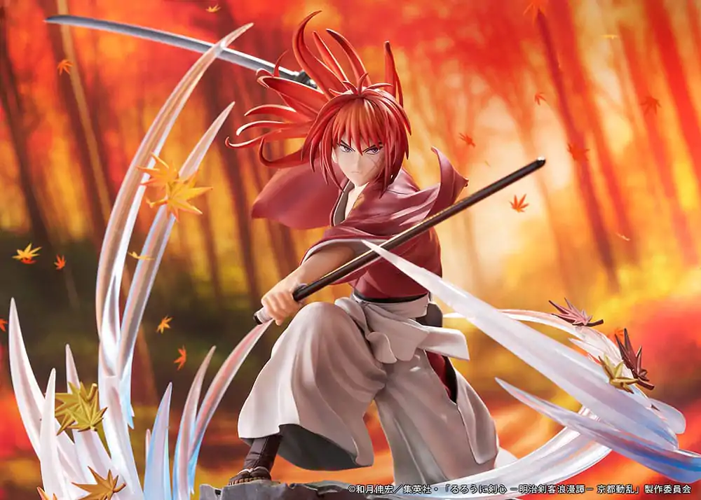 Rurouni Kenshin: Meiji Kenkaku Romantan Kyoto Douran PVC Statue 1/7 Kenshin Himura Souryusen Ver. 27 cm termékfotó