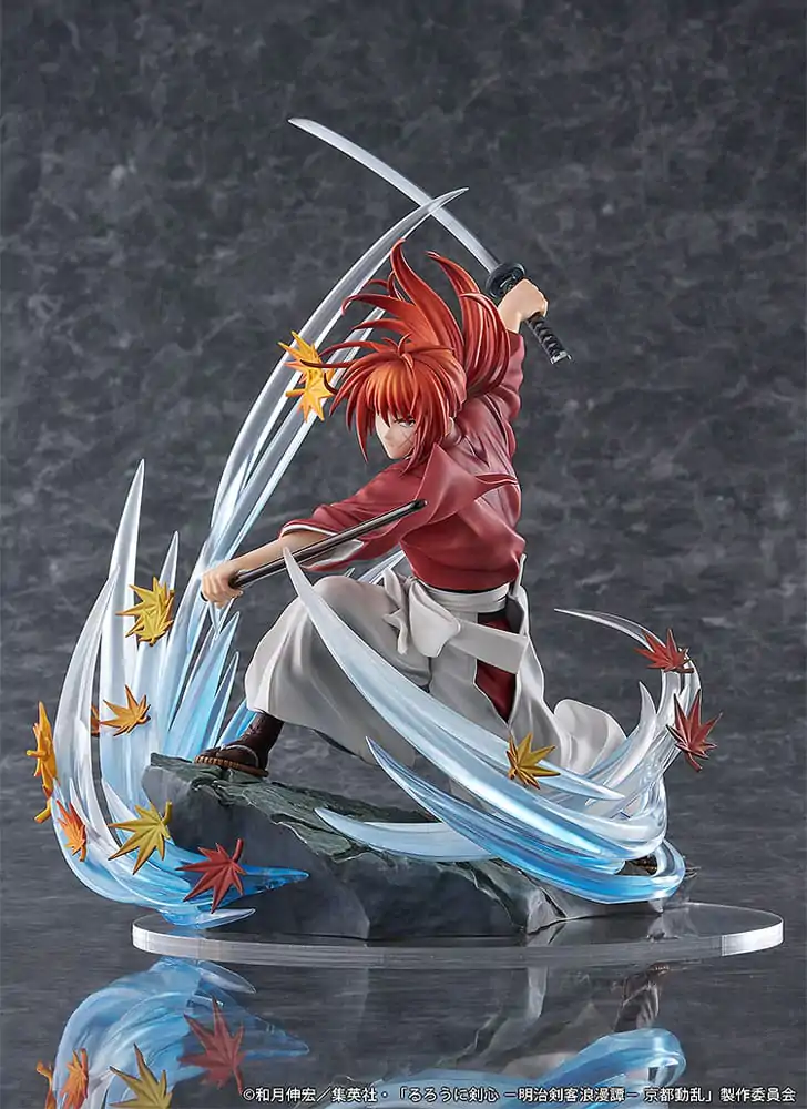 Rurouni Kenshin: Meiji Kenkaku Romantan Kyoto Douran PVC Statue 1/7 Kenshin Himura Souryusen Ver. 27 cm termékfotó