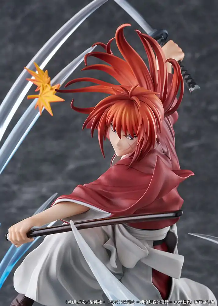 Rurouni Kenshin: Meiji Kenkaku Romantan Kyoto Douran PVC Statue 1/7 Kenshin Himura Souryusen Ver. 27 cm termékfotó