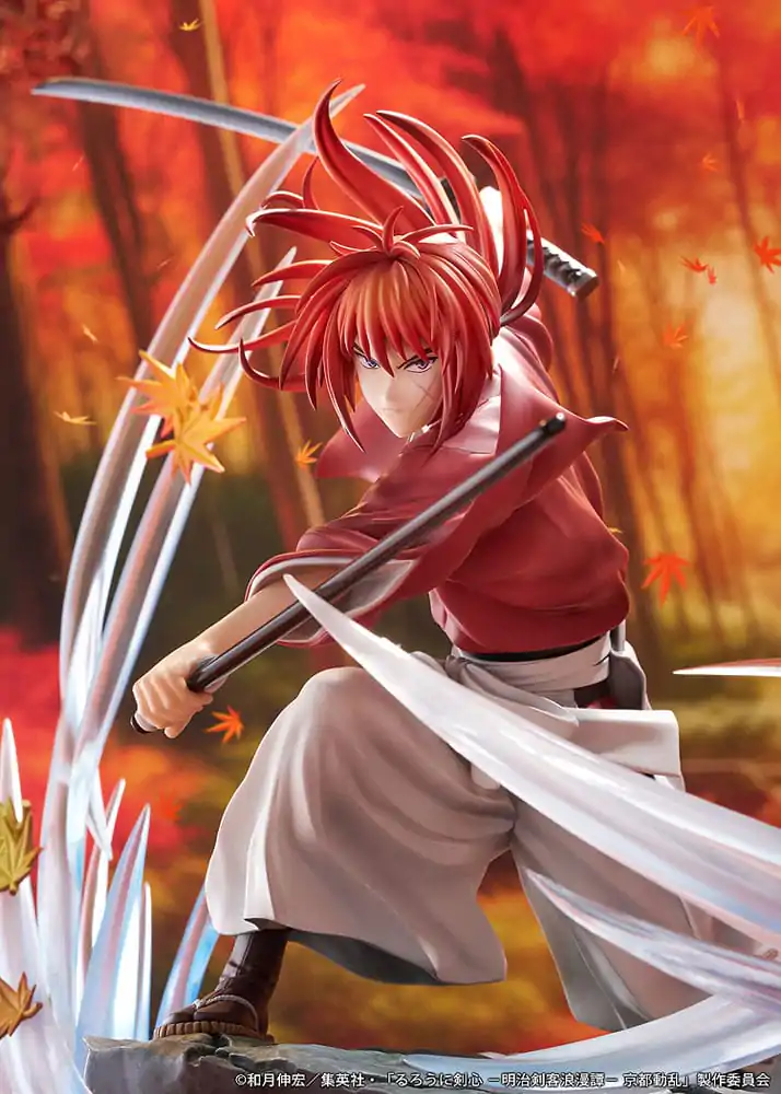 Rurouni Kenshin: Meiji Kenkaku Romantan Kyoto Douran PVC Statue 1/7 Kenshin Himura Souryusen Ver. 27 cm termékfotó